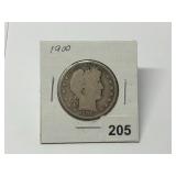 1900 Barber Half Dollar