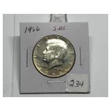 1966 Kennedy Half Graded Gem BU