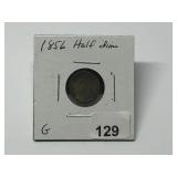 1856 Seated Half Dime Graded G