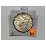 1901 Morgan Dollar AU Key Date