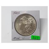 1903 Morgan Dollar Graded MS65