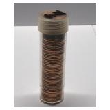 Roll 1971-S Lincoln Cents Gem BU