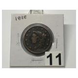 1838 Canadian Large Cent Graded G