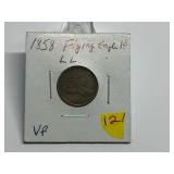 1858 Flying Eagle Cent VF Large Letters