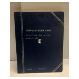 Partial Lincoln Wheat Book 1909-1940 55 Coins