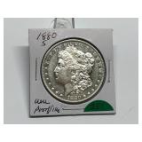 1880-S Morgan Dollar Uncirculated PL