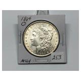 1884-O Morgan Dollar Graded MS64
