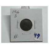 1926-S Lincoln Penny Graded XF
