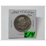 1893 Columbian Expo Half Dollar