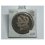1895-O Morgan Dollar Graded VG