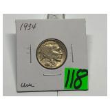 1934 Buffalo Nickel Uncirculated