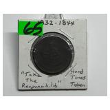 Hard Times Token Take The Responsibility