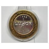 1998 Luxor Casino Token .999 Silver