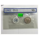 1880-O Morgan NGC AU53 GSA Soft Pack