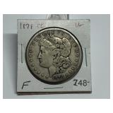 1878-CC Morgan Dollar Graded F