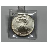 1995 Silver Eagle Graded Gem BU