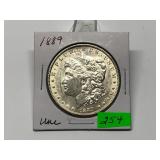 1889 Morgan Dollar Uncirculated