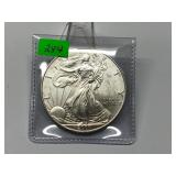 2000 Silver Eagle Graded Gem BU