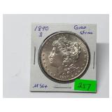 1890-S Morgan Dollar Graded MS64