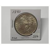 1890 Morgan Dollar Graded MS63
