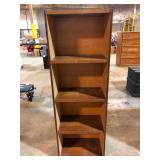Wooden Bookshelf 21x13x60