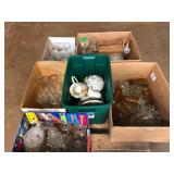 Pallet of Clear and Amber Glass