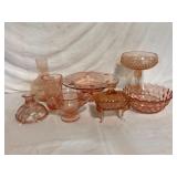 Vintage Pink Depression Items