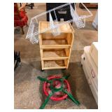 Christmas Stand Bins and Cart