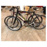 Two Cannondale F400 Mountain Bikes