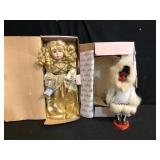 Boxed Porcelain Collector Dolls