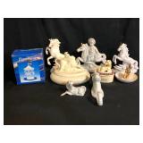 Vintage Unicorn Figurines