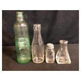 Vintage Glass Bottles Lot
