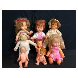 Lot of dolls