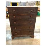 Pine Chest of Drawers 5 Drawer