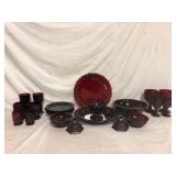 Avon Cape Cod Ruby Red Glass