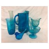 Blue Glass Collection