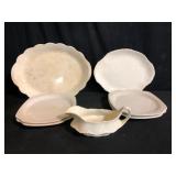 White Porcelain Serving Dishes