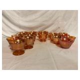 Federal Normandie Marigold Carnival Set