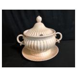White Ceramic Soup Tureen Set
