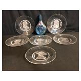 Val Saint Lambert Old Masters Plates