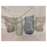 Vintage Glass Pitchers
