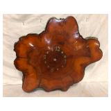 Cypress Live Edge Wall Clock