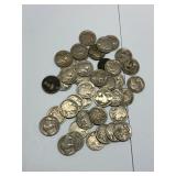 40 Buffalo Nickels Mixed Dates