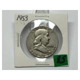 1953 Franklin Half Dollar