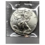2018 American Silver Eagle Gem BU