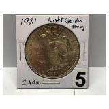 1921 Morgan Silver Dollar Ch BU