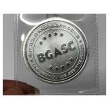 BGASC 1oz Silver Round