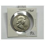 1961-D Franklin Half Dollar