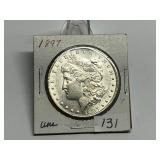 1897 Morgan Silver Dollar UNC