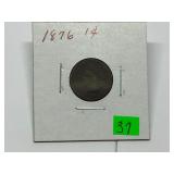 1876 Indian Head Cent